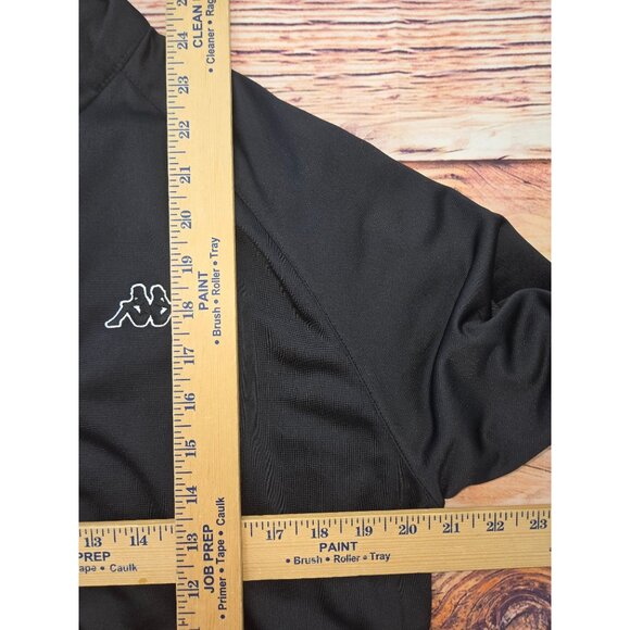 Kappa Mens Small Black Polyester Track Jacket With Logo & Full Zip - Picture 8 of 8